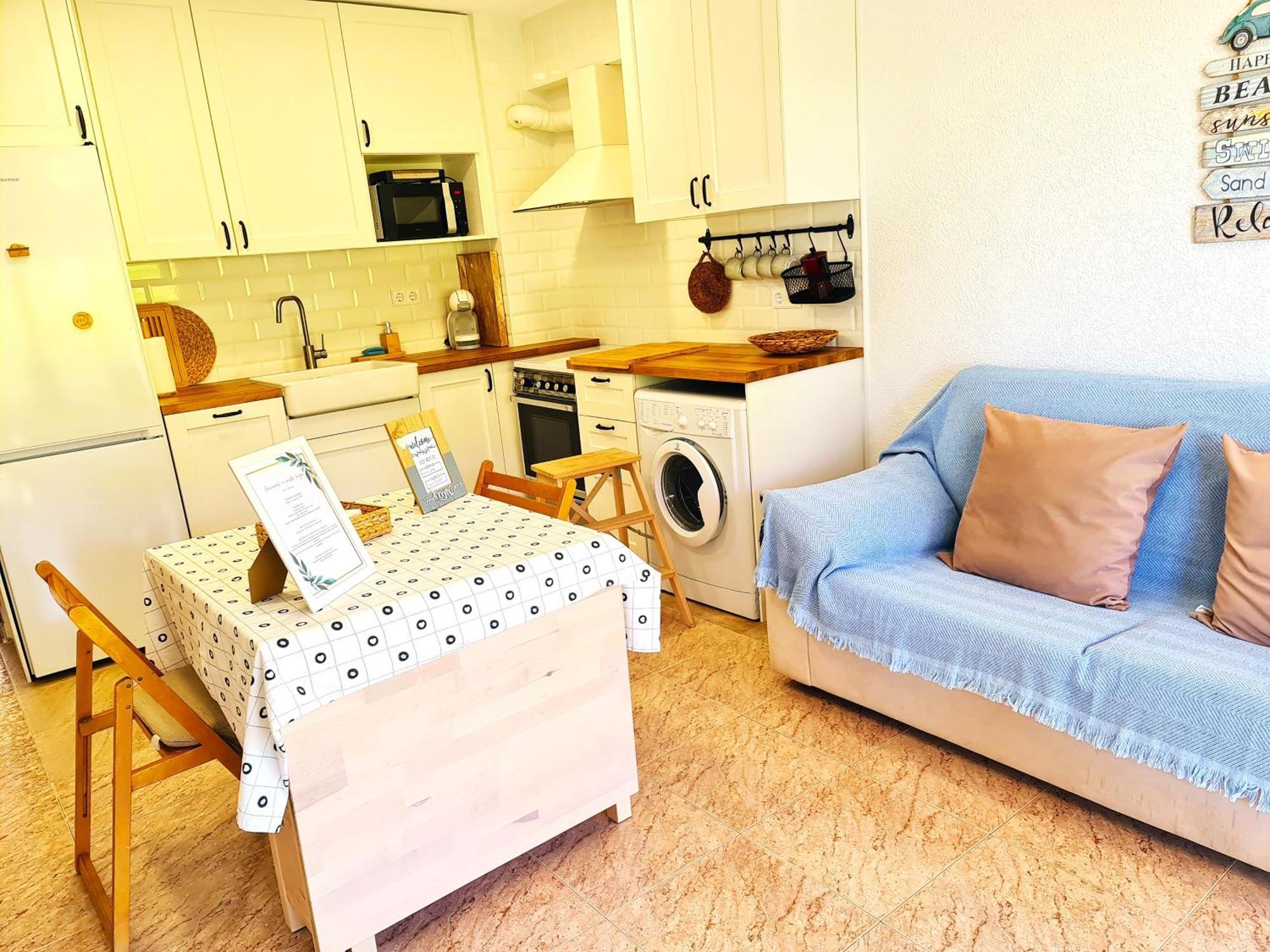 Bonito Apartamento Con Vistas Al Mar Плайя-Побла-де-Фарнальс Экстерьер фото